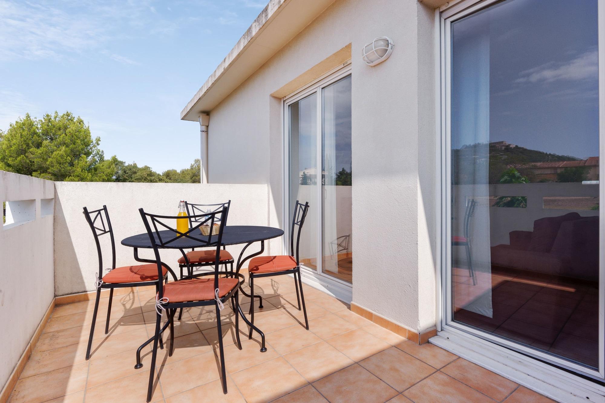 סיס-פור-לה-פלאז' Comfort Aparthotel Six-Fours מראה חיצוני תמונה
